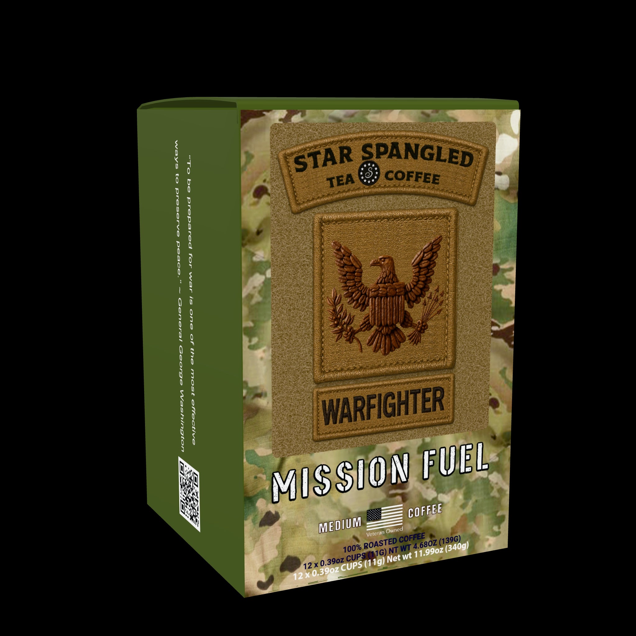 PODS Warfighter Mission Fuel Medium Warrior Brew | Star Spangled