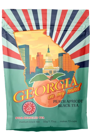 Georgia Peach Apricot Black Tea Loose Leaf | Star Spangled