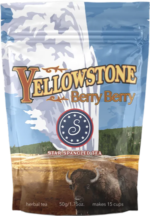 Yellowstone Berry Berry Herbal Tea Loose Leaf | Star Spangled