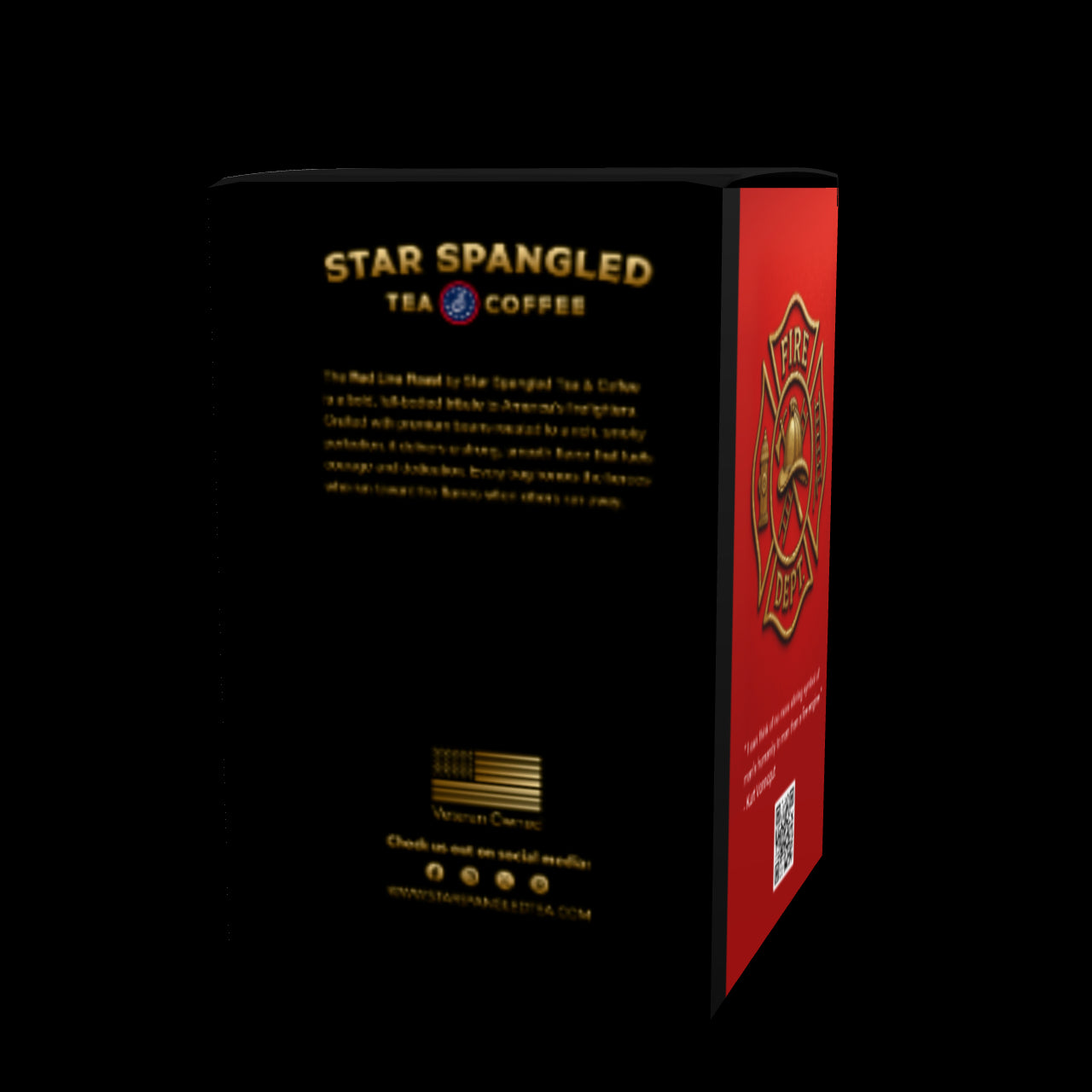 PODS Red Line Roast Coffee | Heroic Firefighter Blend | Star Spangled