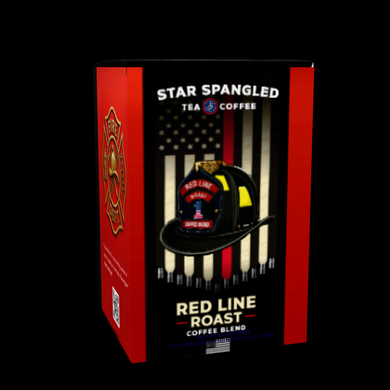 PODS Red Line Roast Coffee | Heroic Firefighter Blend | Star Spangled