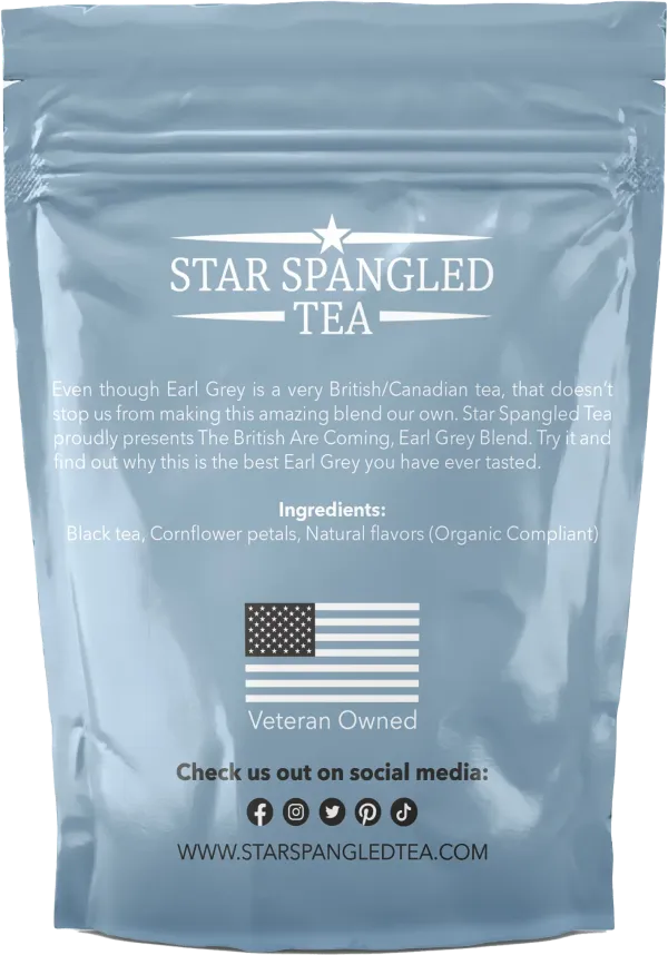 The British Are Coming Earl Grey Loose Leaf Tea | Star Spangled
