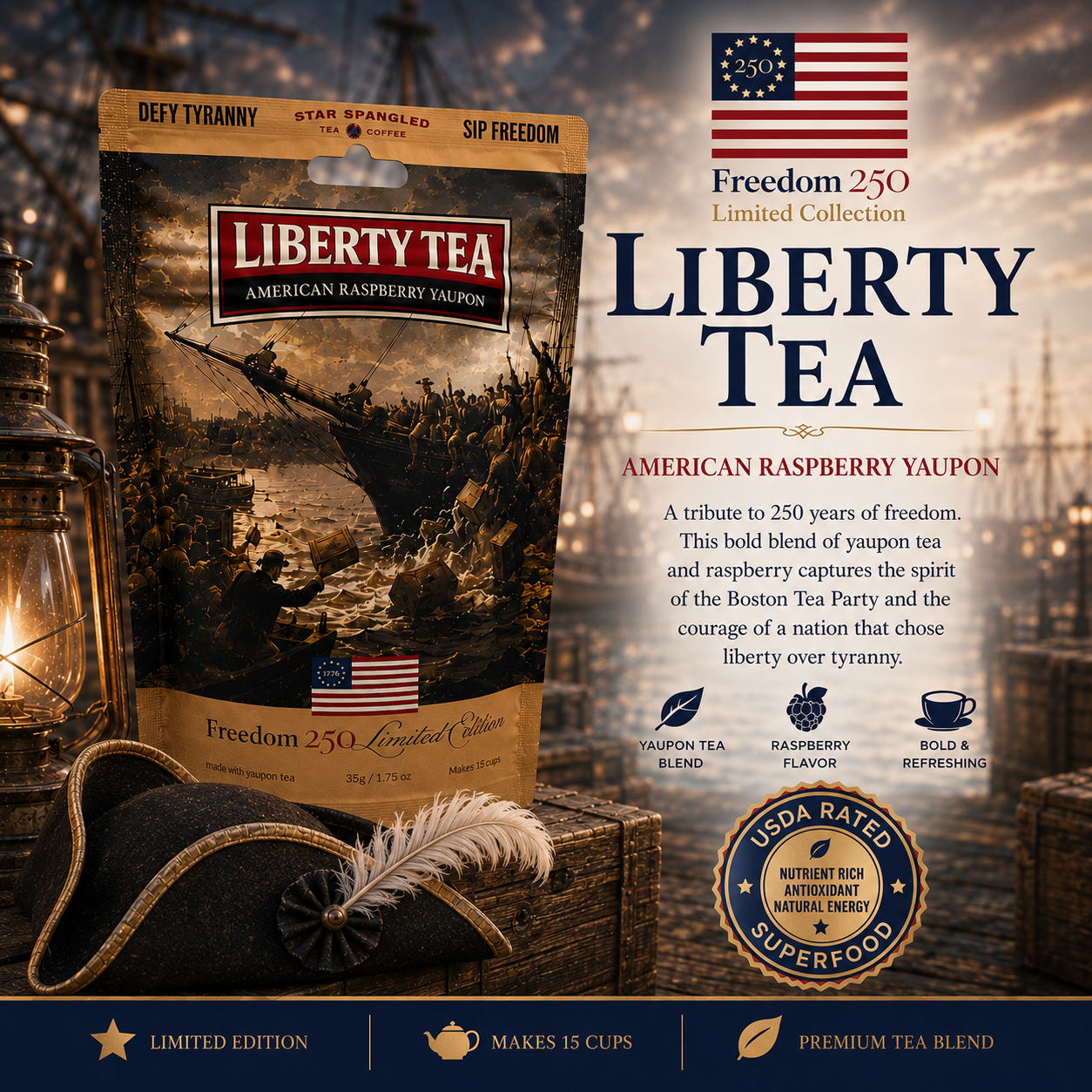 Liberty Tea- American Raspberry Yaupon