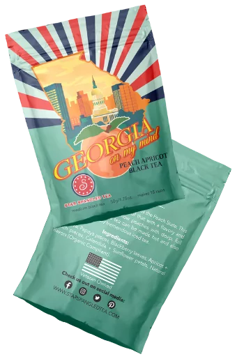 Georgia Peach Apricot Black Tea Loose Leaf | Star Spangled