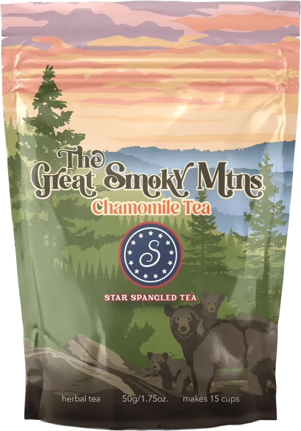 Great Smoky Mountains Chamomile Herbal Tea Loose Leaf | Star Spangled