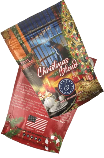 Christmas Blend Loose Leaf Tea | Festive Holiday Flavor | Star Spangled