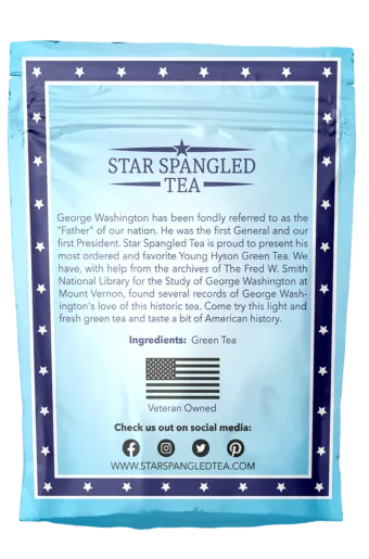 Washington's Signature Loose Leaf Green Tea | Star Spangled