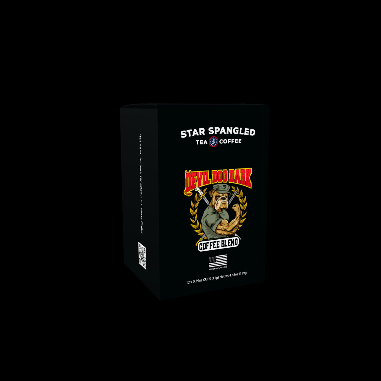 PODS Devil Dog Dark Coffee Blend Marine Strong Roast | Star Spangled