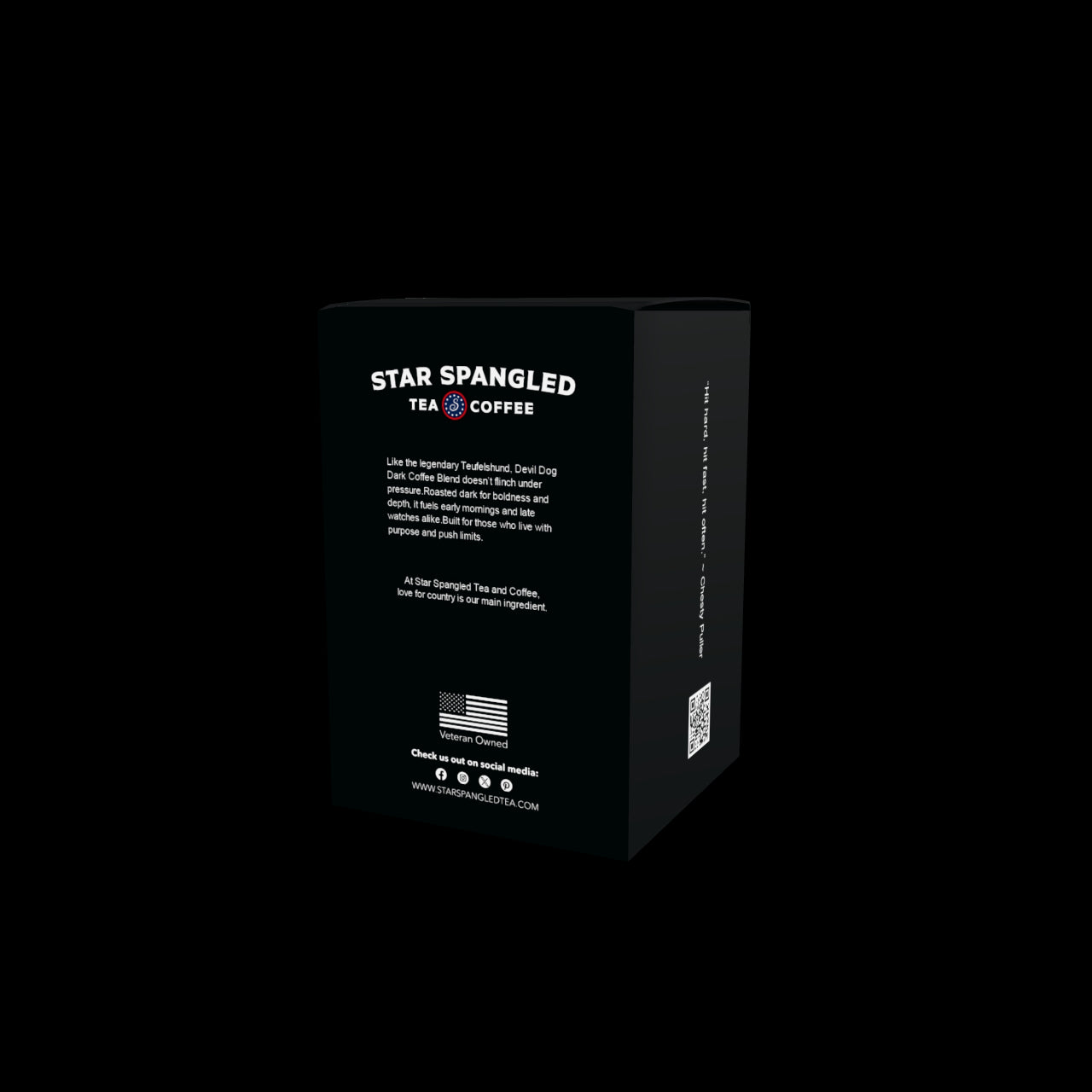 PODS Devil Dog Dark Coffee Blend Marine Strong Roast | Star Spangled