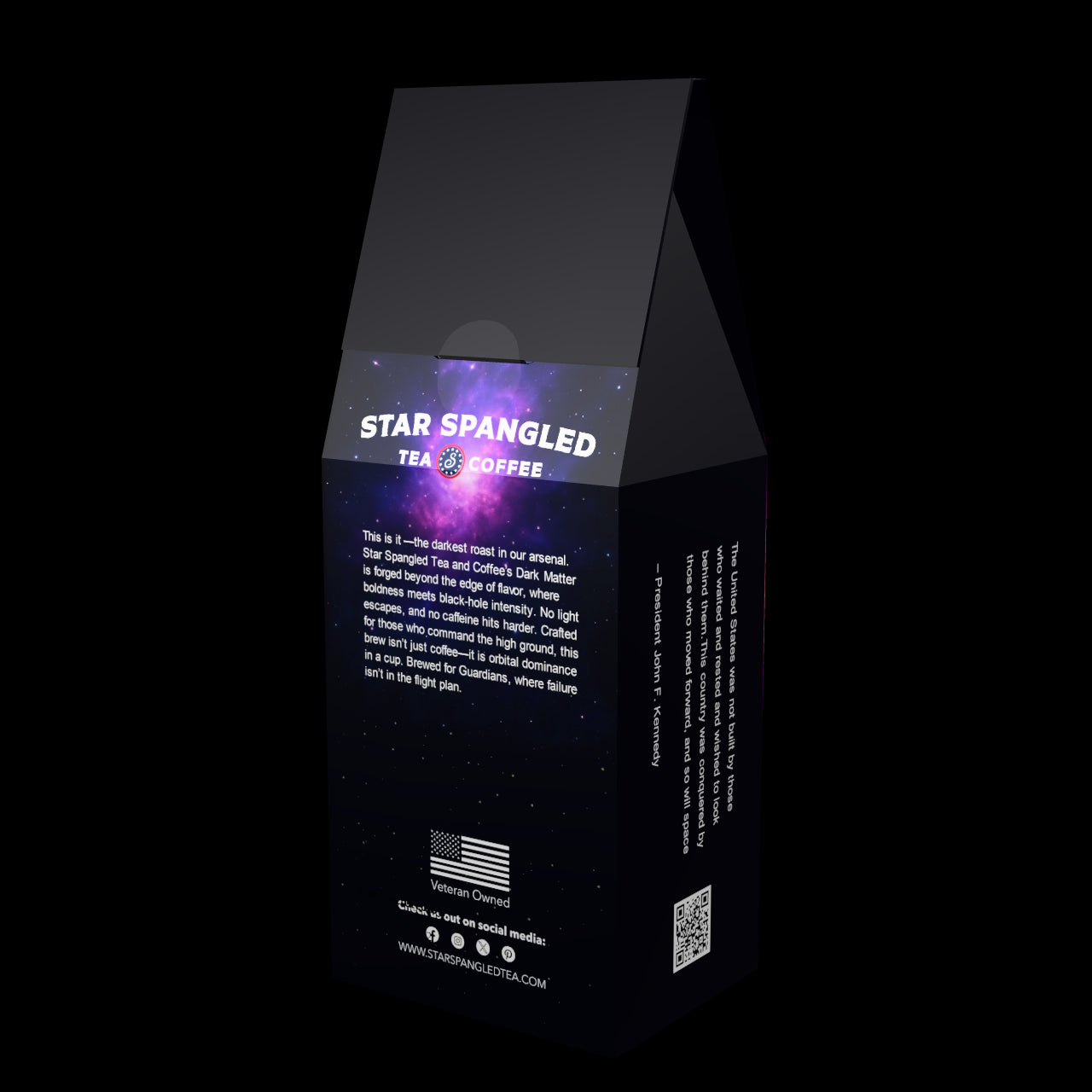 Dark Matter Coffee Blend 12oz Galactic Dark Roast | Star Spangled