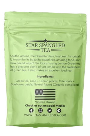 South Carolina Lemon Green Tea Loose Leaf | Star Spangled