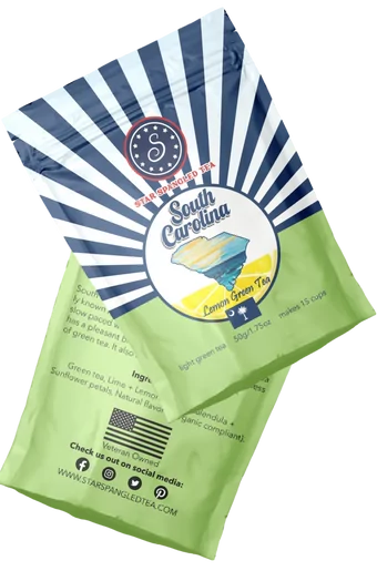 South Carolina Lemon Green Tea Loose Leaf | Star Spangled